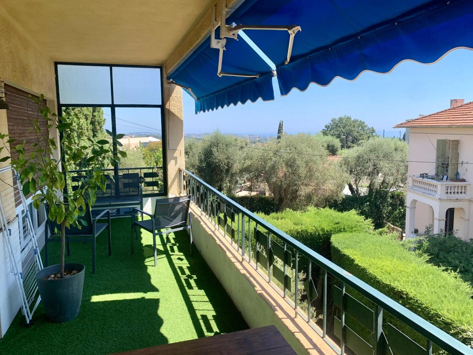 Vence T3 Vue Mer Grande Terrasse Exterior foto